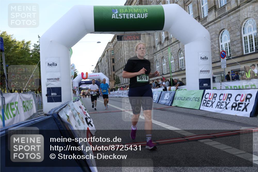 07.09.2025 - BARMER Alsterlauf Strokosch-Dieckow http://msf.ph/oto/8725431 07.09.2025 10:20:52 Ziel 3619, 5331, 5332 meine-sportfotos.de