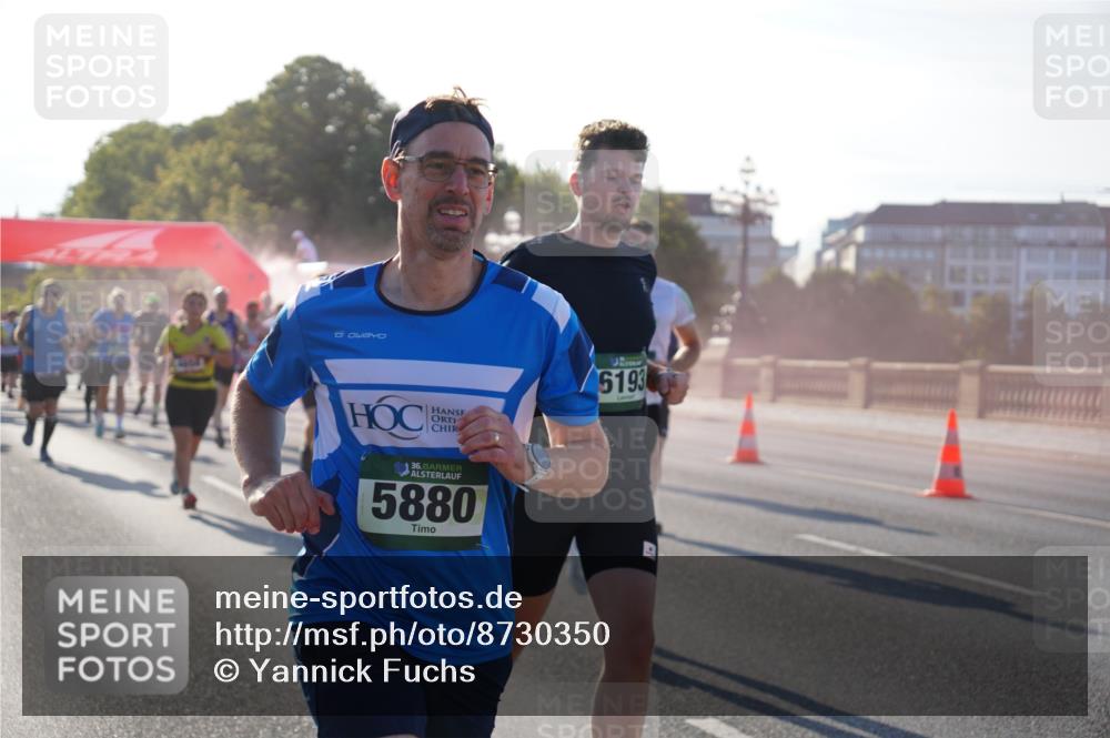 07.09.2025 - BARMER Alsterlauf Yannick Fuchs http://msf.ph/oto/8730350 07.09.2025 08:58:29 Laufen 0, 136, 5880, 5193, 4 meine-sportfotos.de