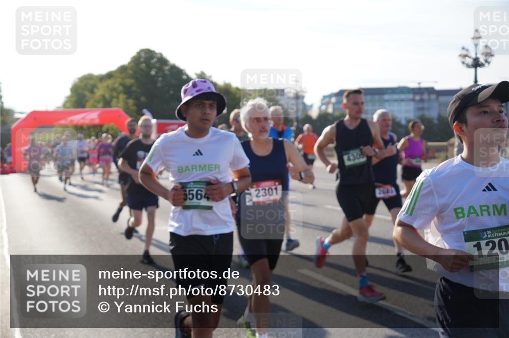 07.09.2025 - BARMER Alsterlauf Yannick Fuchs http://msf.ph/oto/8730483 07.09.2025 08:58:53 Laufen 430, 5564, 2301, 36, 120 meine-sportfotos.de