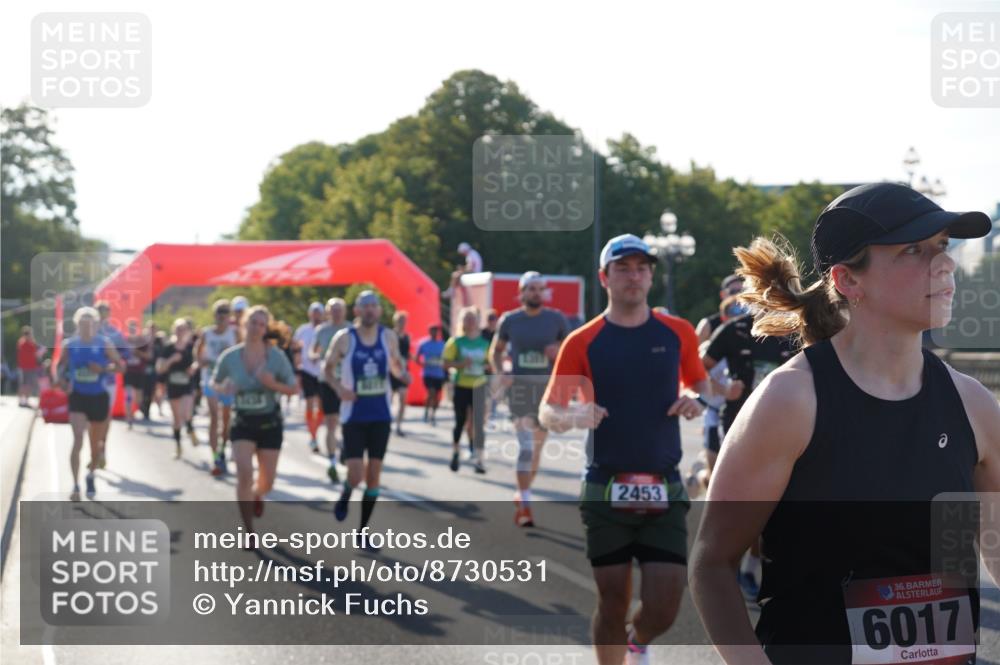 07.09.2025 - BARMER Alsterlauf Yannick Fuchs http://msf.ph/oto/8730531 07.09.2025 08:59:03 Laufen 2453, 36, 6017 meine-sportfotos.de