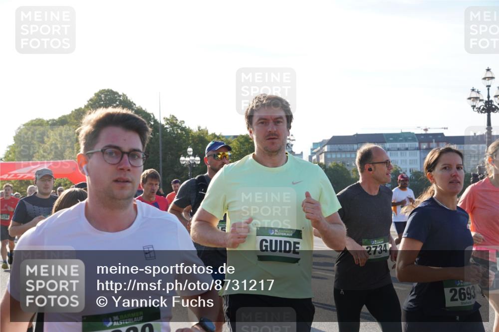 07.09.2025 - BARMER Alsterlauf Yannick Fuchs http://msf.ph/oto/8731217 07.09.2025 09:01:04 Laufen 3158, 136, 36, 2734, 2693 meine-sportfotos.de