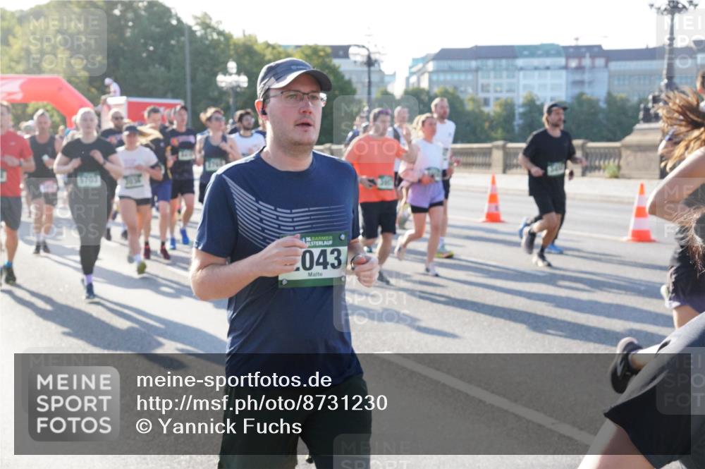 07.09.2025 - BARMER Alsterlauf Yannick Fuchs http://msf.ph/oto/8731230 07.09.2025 09:01:06 Laufen 5703, 36, 043 meine-sportfotos.de