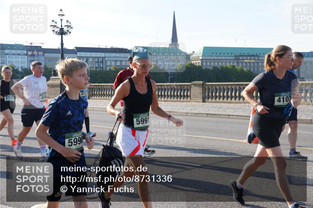 07.09.2025 - BARMER Alsterlauf Yannick Fuchs http://msf.ph/oto/8731336 07.09.2025 09:01:19 Laufen 2731, 806, 4015, 5990, 5991, 4107 meine-sportfotos.de