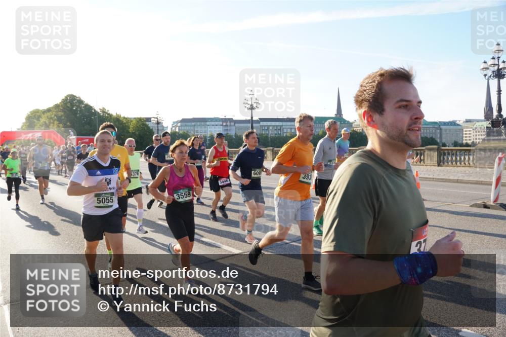 07.09.2025 - BARMER Alsterlauf Yannick Fuchs http://msf.ph/oto/8731794 07.09.2025 09:02:23 Laufen 325, 5055, 5376, 5446, 3559, 609, 393, 31 meine-sportfotos.de