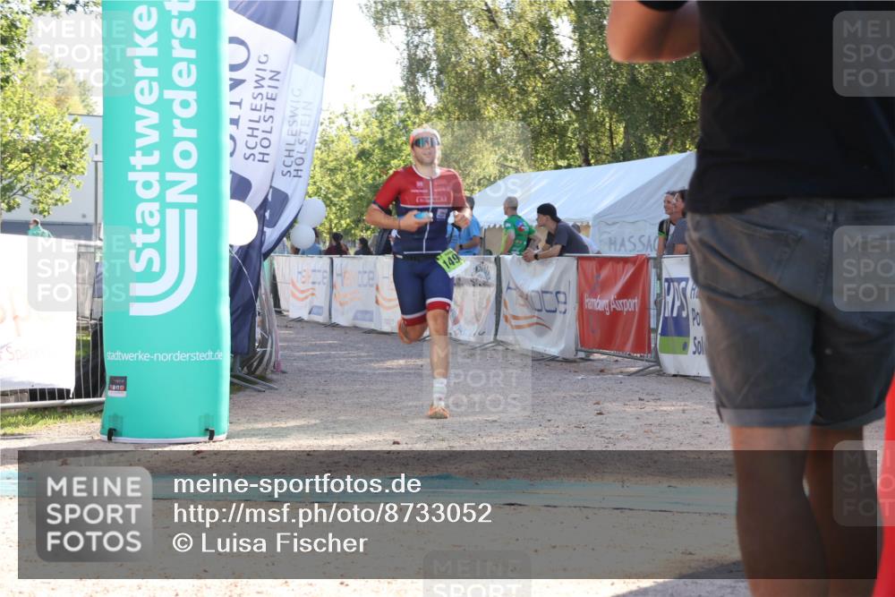 07.09.2025 - 19. Norderstedt Triathlon Luisa Fischer http://msf.ph/oto/8733052 07.09.2025 16:10:43 Ziel 1496 meine-sportfotos.de