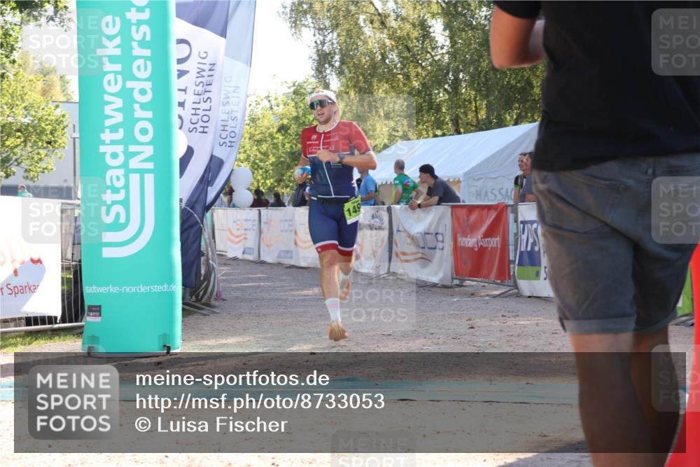 07.09.2025 - 19. Norderstedt Triathlon Luisa Fischer http://msf.ph/oto/8733053 07.09.2025 16:10:43 Ziel 1496 meine-sportfotos.de