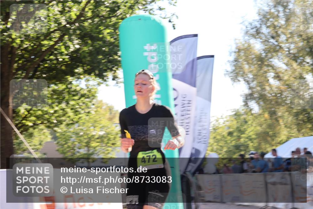 07.09.2025 - 19. Norderstedt Triathlon Luisa Fischer http://msf.ph/oto/8733083 07.09.2025 16:11:15 Ziel 472 meine-sportfotos.de