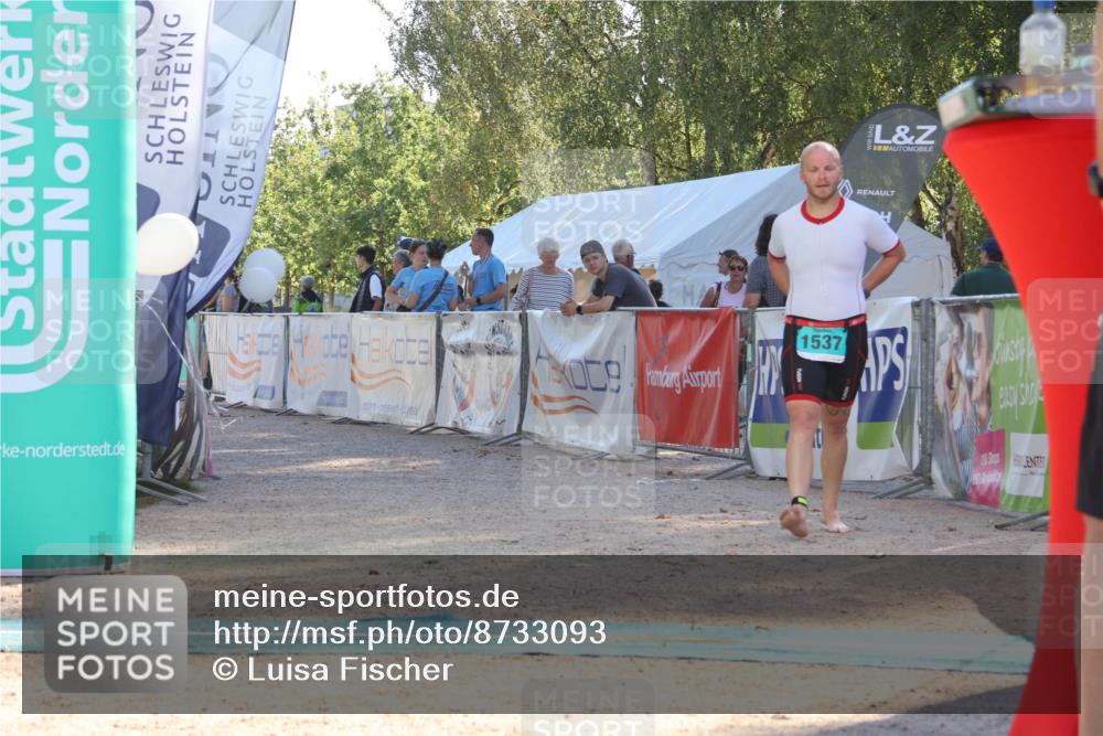 07.09.2025 - 19. Norderstedt Triathlon Luisa Fischer http://msf.ph/oto/8733093 07.09.2025 16:11:32 Ziel 1537 meine-sportfotos.de