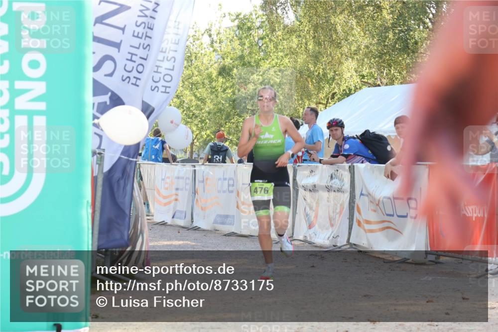 07.09.2025 - 19. Norderstedt Triathlon Luisa Fischer http://msf.ph/oto/8733175 07.09.2025 16:15:32 Ziel 476 meine-sportfotos.de