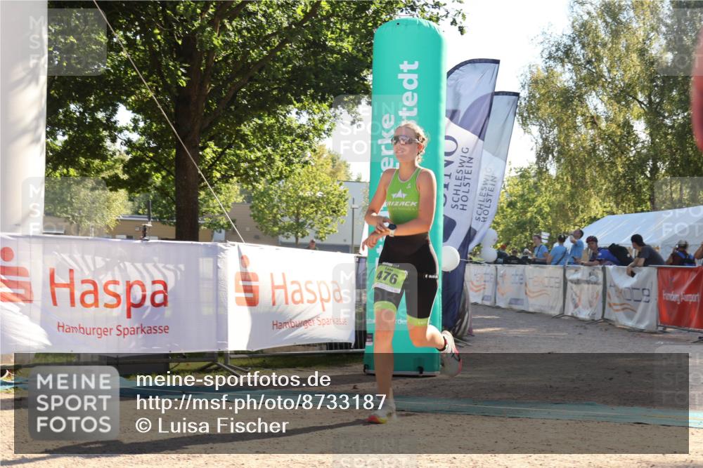 07.09.2025 - 19. Norderstedt Triathlon Luisa Fischer http://msf.ph/oto/8733187 07.09.2025 16:15:35 Ziel 476 meine-sportfotos.de