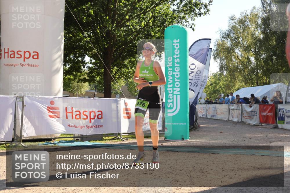 07.09.2025 - 19. Norderstedt Triathlon Luisa Fischer http://msf.ph/oto/8733190 07.09.2025 16:15:35 Ziel 476 meine-sportfotos.de