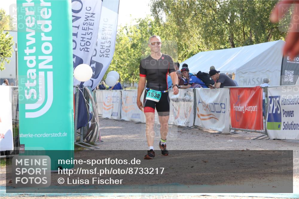 07.09.2025 - 19. Norderstedt Triathlon Luisa Fischer http://msf.ph/oto/8733217 07.09.2025 16:16:49 Ziel 1538 meine-sportfotos.de