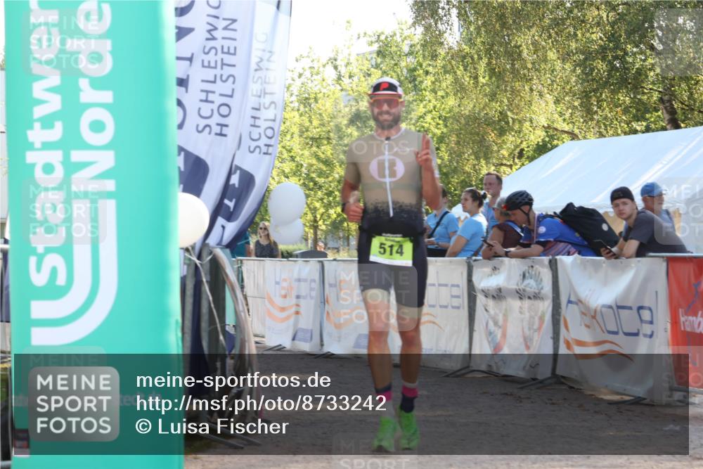 07.09.2025 - 19. Norderstedt Triathlon Luisa Fischer http://msf.ph/oto/8733242 07.09.2025 16:17:04 Ziel 514 meine-sportfotos.de
