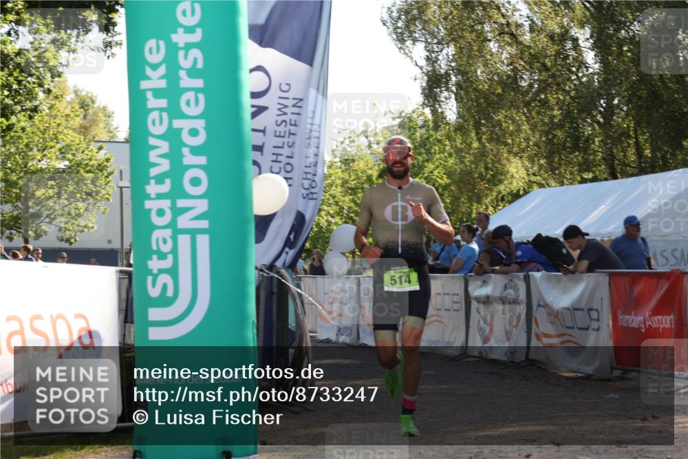 07.09.2025 - 19. Norderstedt Triathlon Luisa Fischer http://msf.ph/oto/8733247 07.09.2025 16:17:04 Ziel 514 meine-sportfotos.de