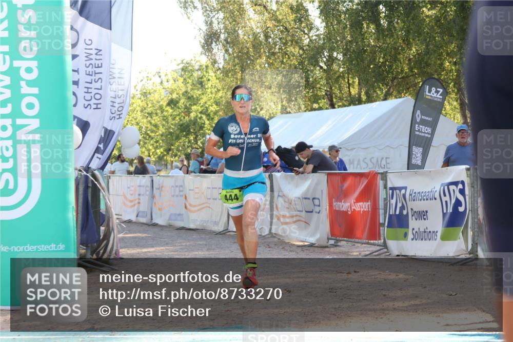 07.09.2025 - 19. Norderstedt Triathlon Luisa Fischer http://msf.ph/oto/8733270 07.09.2025 16:17:10 Ziel 444, 514 meine-sportfotos.de