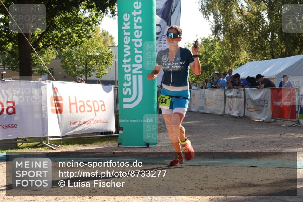 07.09.2025 - 19. Norderstedt Triathlon Luisa Fischer http://msf.ph/oto/8733277 07.09.2025 16:17:12 Ziel 444, 514 meine-sportfotos.de