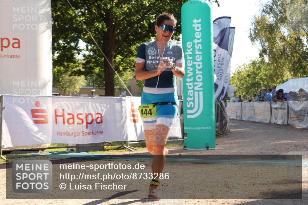 07.09.2025 - 19. Norderstedt Triathlon Luisa Fischer http://msf.ph/oto/8733286 07.09.2025 16:17:13 Ziel 444, 514, 967 meine-sportfotos.de