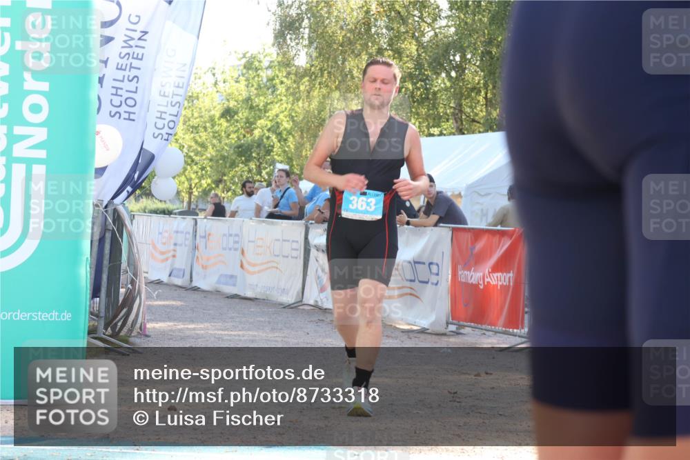 07.09.2025 - 19. Norderstedt Triathlon Luisa Fischer http://msf.ph/oto/8733318 07.09.2025 16:17:36 Ziel 363 meine-sportfotos.de