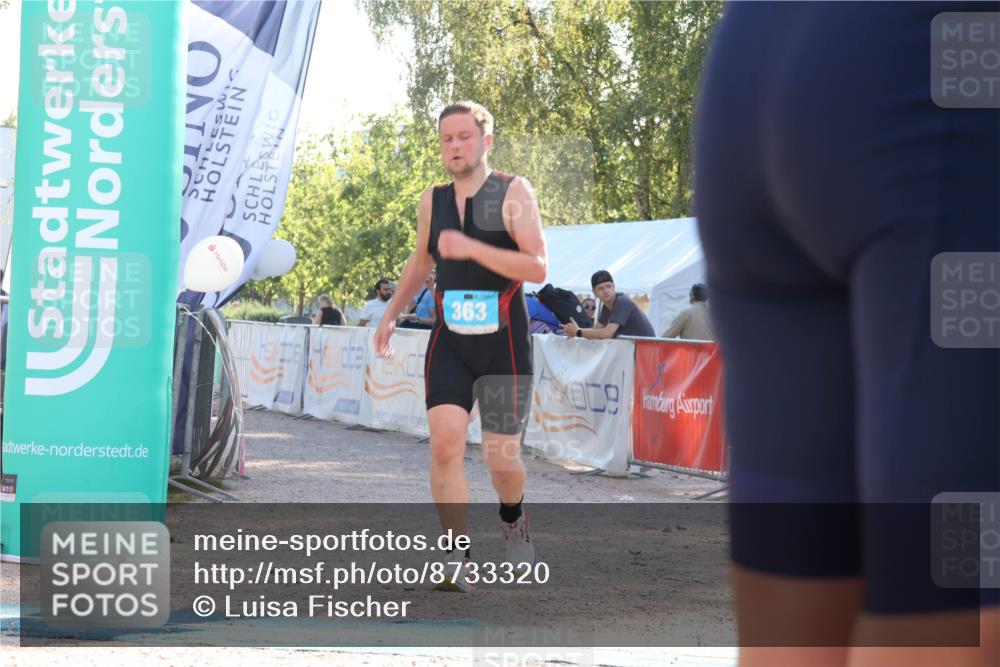 07.09.2025 - 19. Norderstedt Triathlon Luisa Fischer http://msf.ph/oto/8733320 07.09.2025 16:17:37 Ziel 363 meine-sportfotos.de