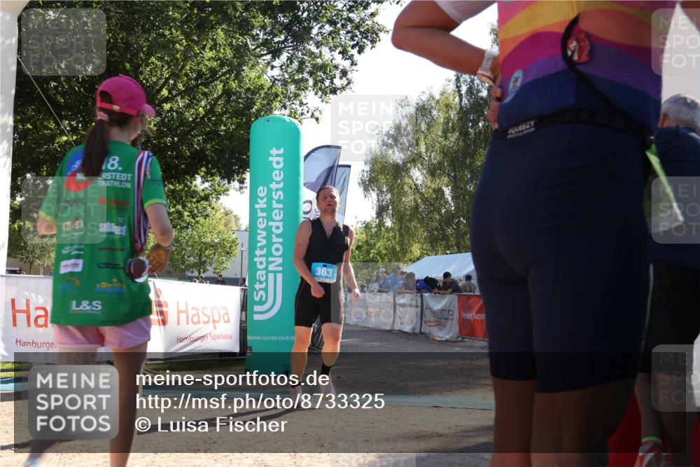 07.09.2025 - 19. Norderstedt Triathlon Luisa Fischer http://msf.ph/oto/8733325 07.09.2025 16:17:38 Ziel 363 meine-sportfotos.de