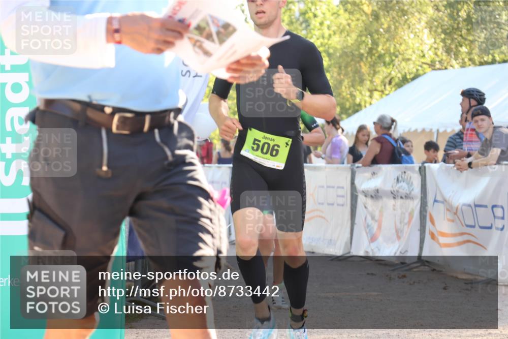 07.09.2025 - 19. Norderstedt Triathlon Luisa Fischer http://msf.ph/oto/8733442 07.09.2025 16:20:47 Ziel 506, 1491 meine-sportfotos.de
