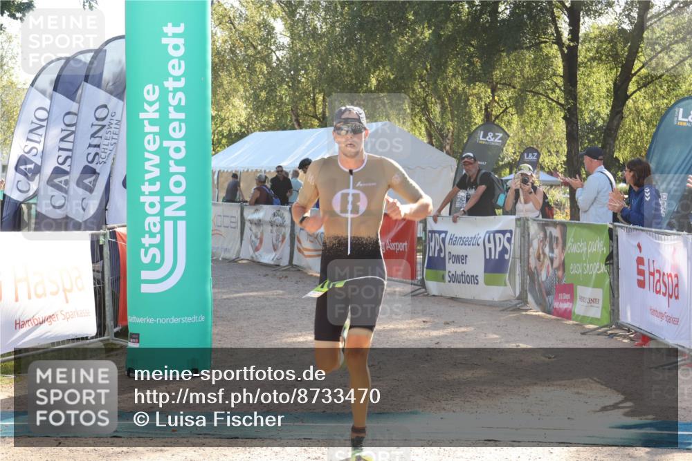 07.09.2025 - 19. Norderstedt Triathlon Luisa Fischer http://msf.ph/oto/8733470 07.09.2025 16:21:32 Ziel 510 meine-sportfotos.de