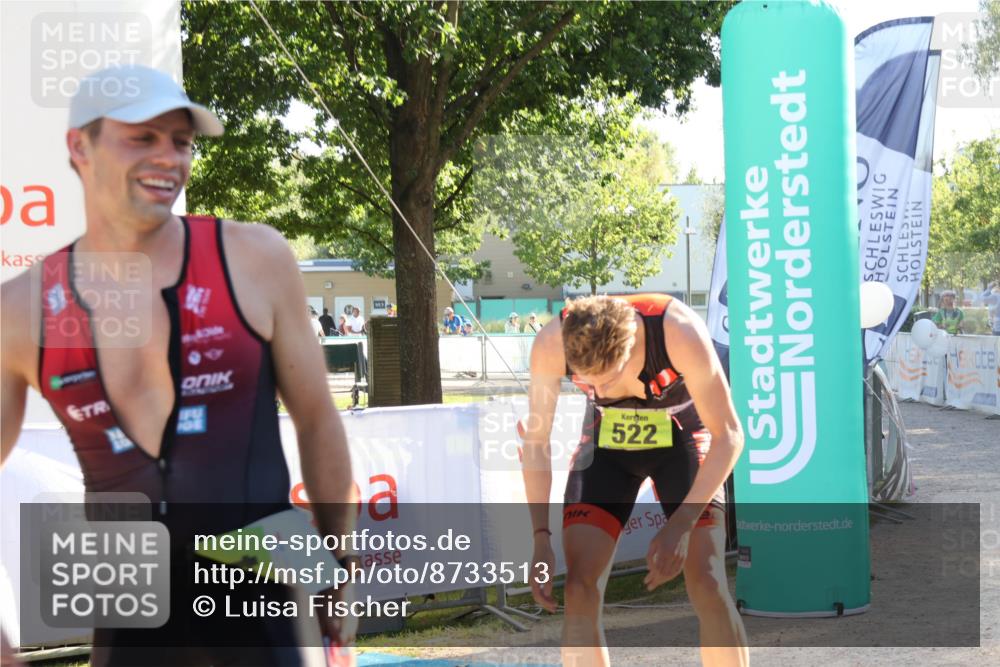 07.09.2025 - 19. Norderstedt Triathlon Luisa Fischer http://msf.ph/oto/8733513 07.09.2025 16:22:07 Ziel 522, 541 meine-sportfotos.de