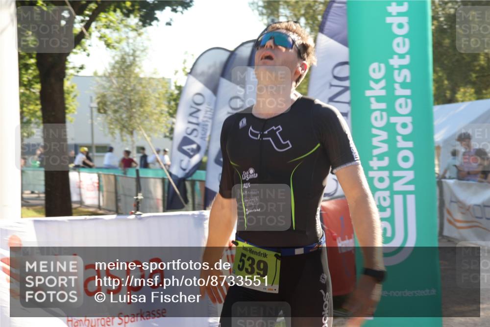 07.09.2025 - 19. Norderstedt Triathlon Luisa Fischer http://msf.ph/oto/8733551 07.09.2025 16:23:08 Ziel 508, 539 meine-sportfotos.de