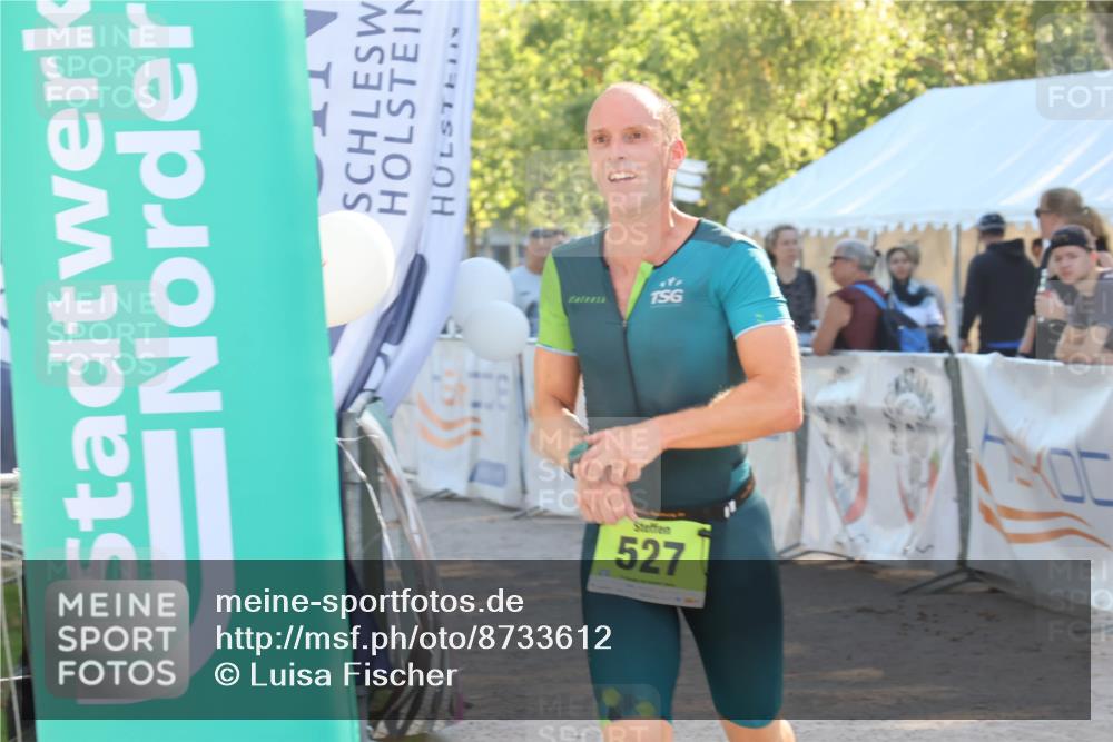 07.09.2025 - 19. Norderstedt Triathlon Luisa Fischer http://msf.ph/oto/8733612 07.09.2025 16:24:05 Ziel 527 meine-sportfotos.de