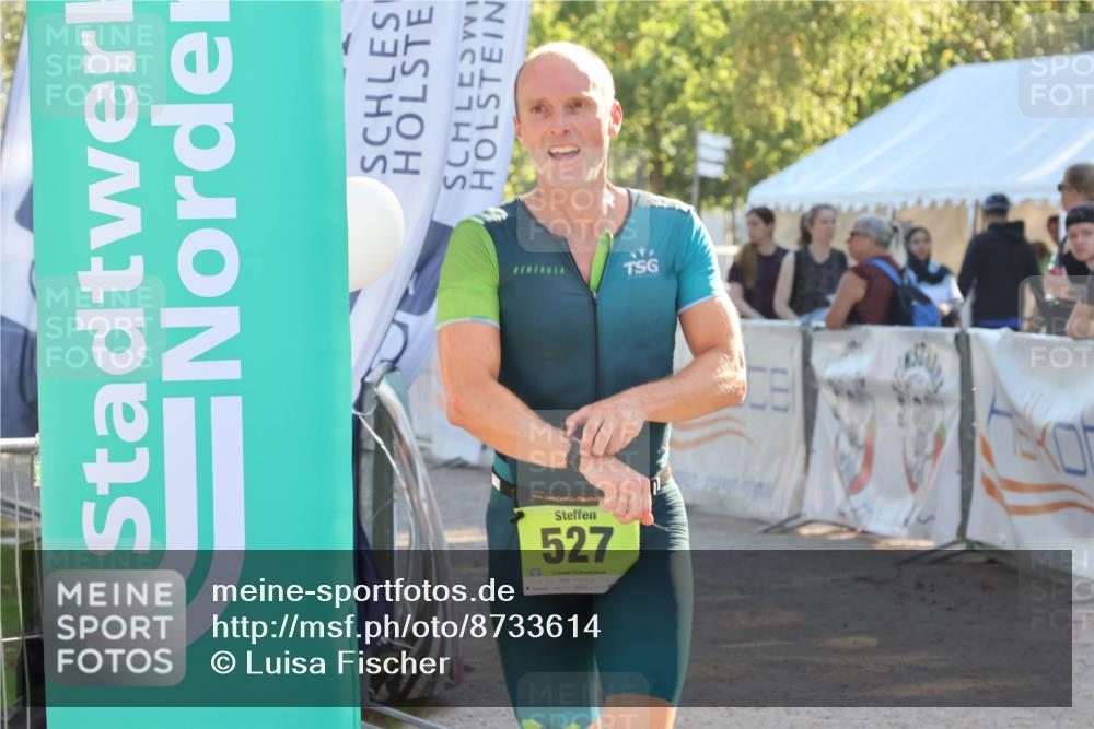 07.09.2025 - 19. Norderstedt Triathlon Luisa Fischer http://msf.ph/oto/8733614 07.09.2025 16:24:06 Ziel 527 meine-sportfotos.de