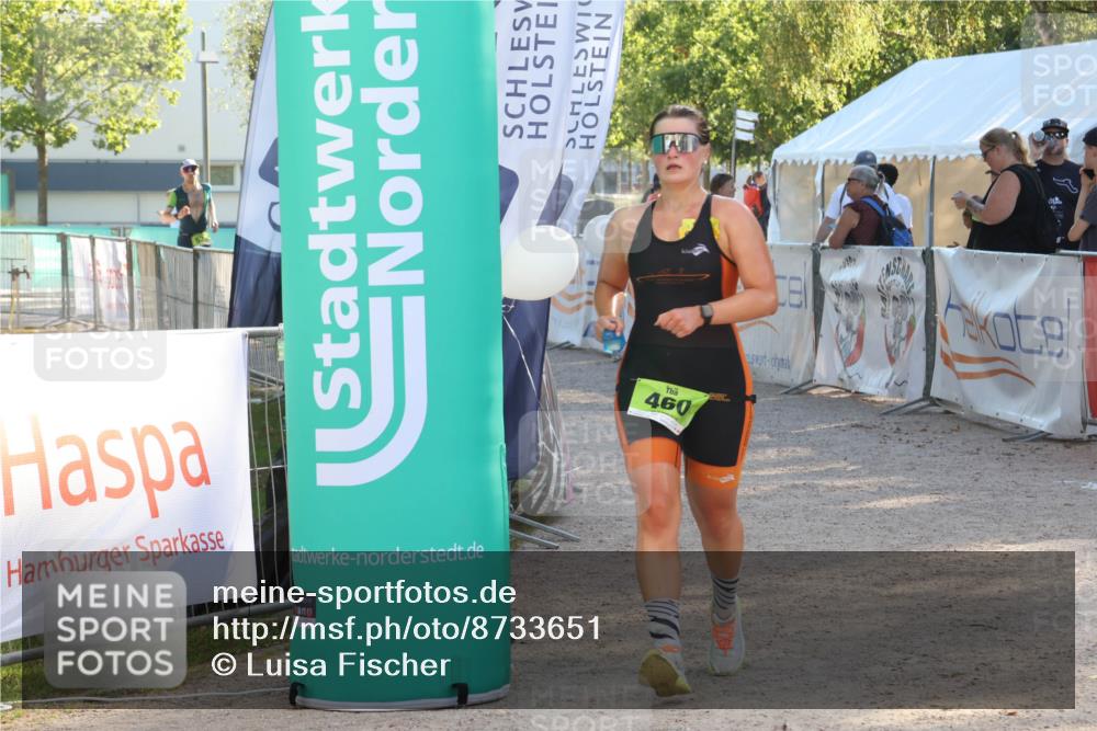 07.09.2025 - 19. Norderstedt Triathlon Luisa Fischer http://msf.ph/oto/8733651 07.09.2025 16:24:40 Ziel 460 meine-sportfotos.de