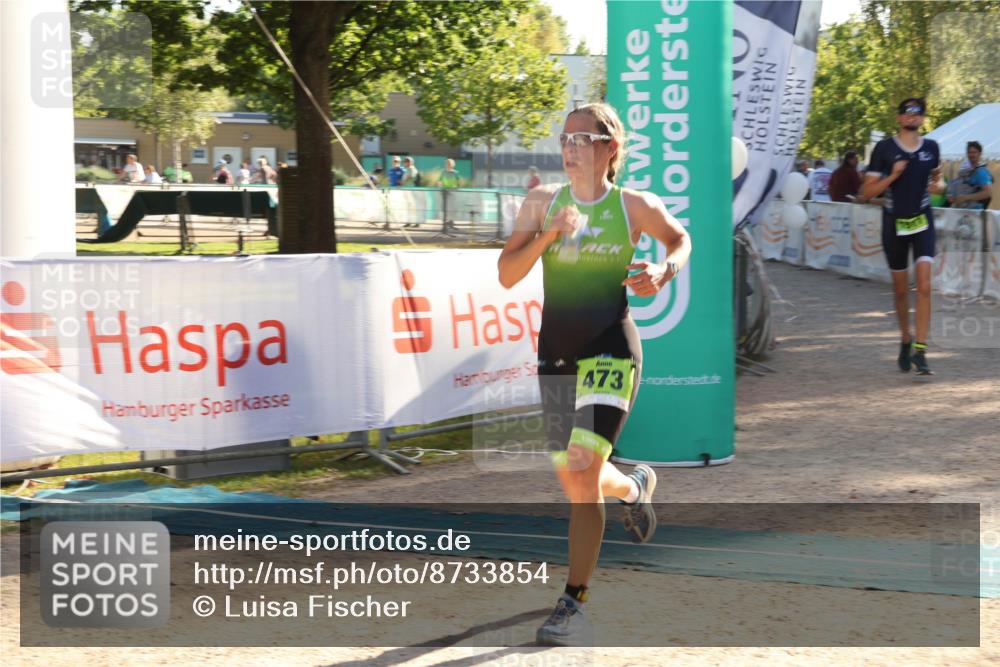 07.09.2025 - 19. Norderstedt Triathlon Luisa Fischer http://msf.ph/oto/8733854 07.09.2025 16:27:02 Ziel 473, 1511 meine-sportfotos.de