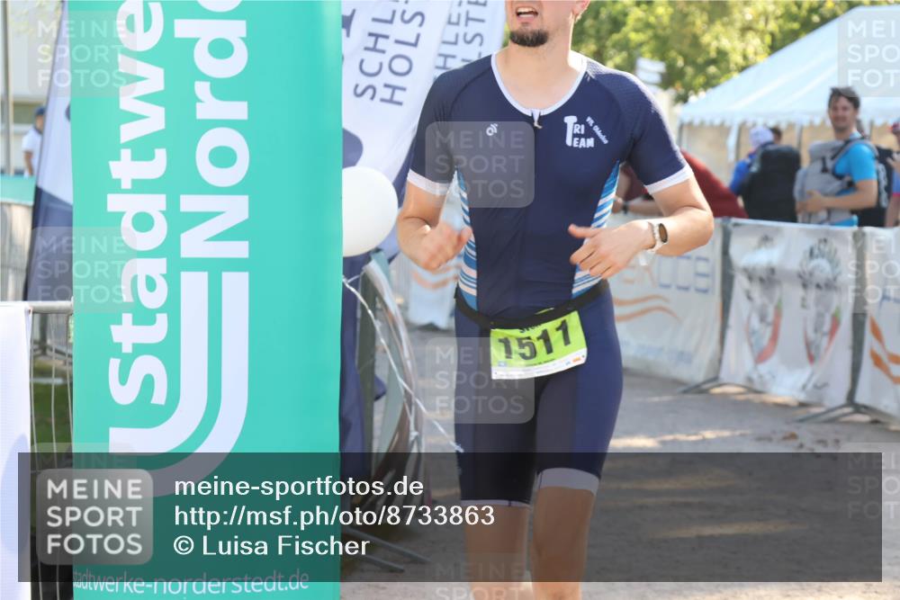 07.09.2025 - 19. Norderstedt Triathlon Luisa Fischer http://msf.ph/oto/8733863 07.09.2025 16:27:04 Ziel 473, 1511 meine-sportfotos.de