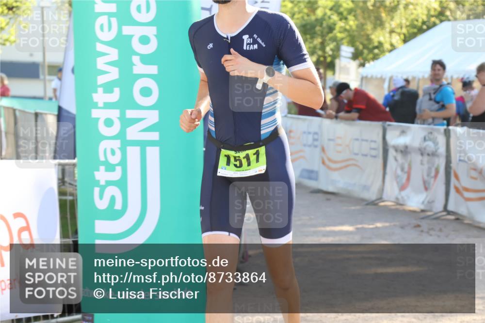 07.09.2025 - 19. Norderstedt Triathlon Luisa Fischer http://msf.ph/oto/8733864 07.09.2025 16:27:04 Ziel 473, 1511 meine-sportfotos.de