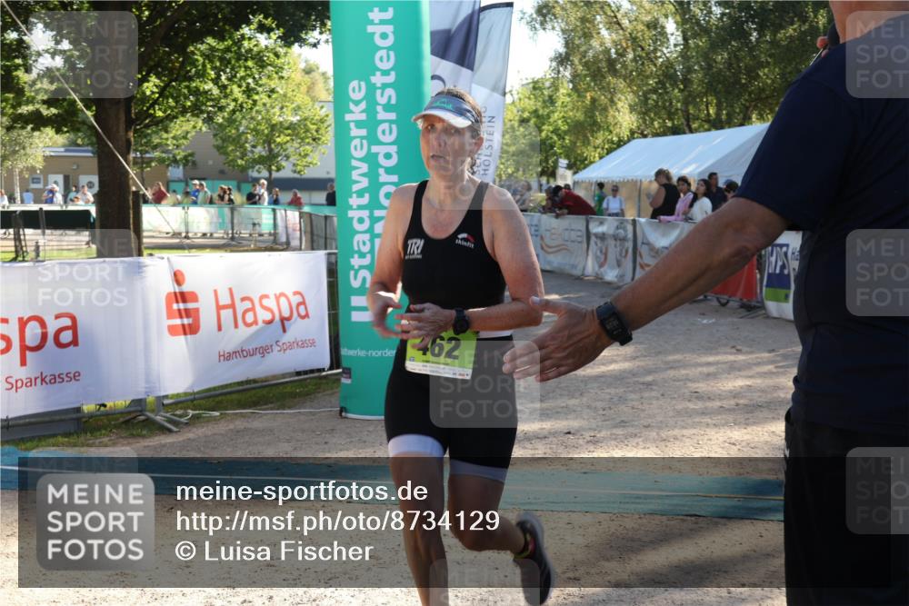 07.09.2025 - 19. Norderstedt Triathlon Luisa Fischer http://msf.ph/oto/8734129 07.09.2025 16:28:46 Ziel 462 meine-sportfotos.de