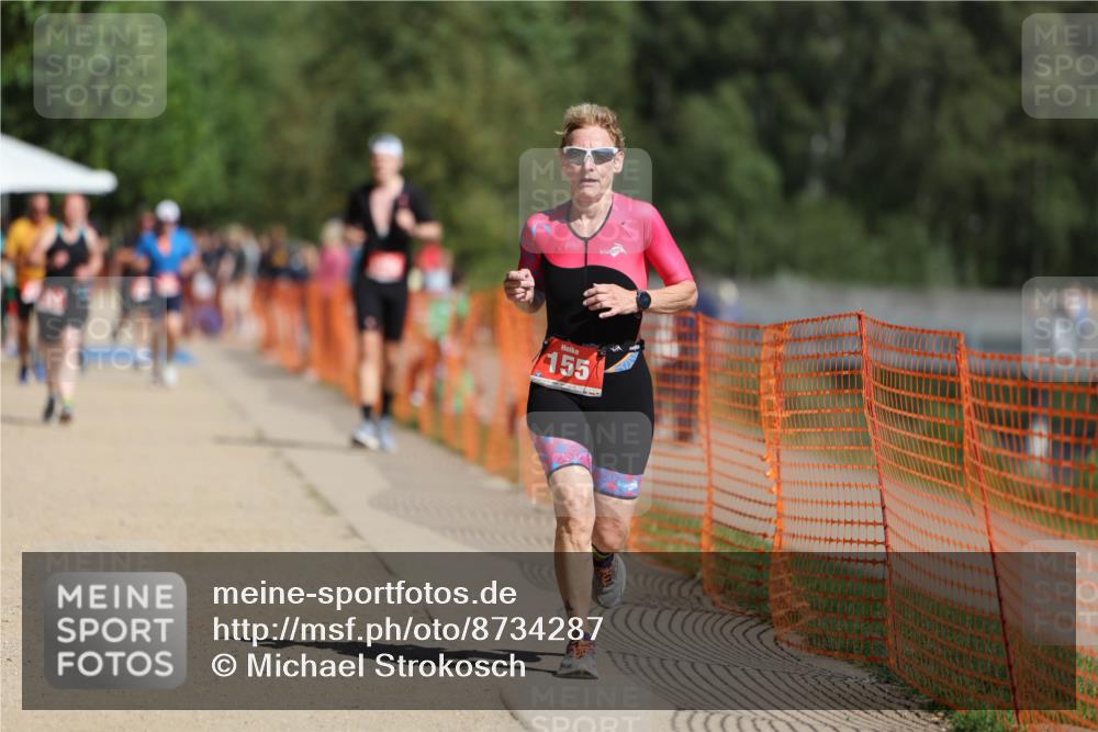 07.09.2025 - 19. Norderstedt Triathlon Michael Strokosch http://msf.ph/oto/8734287 07.09.2025 12:17:18 Laufen 155 meine-sportfotos.de