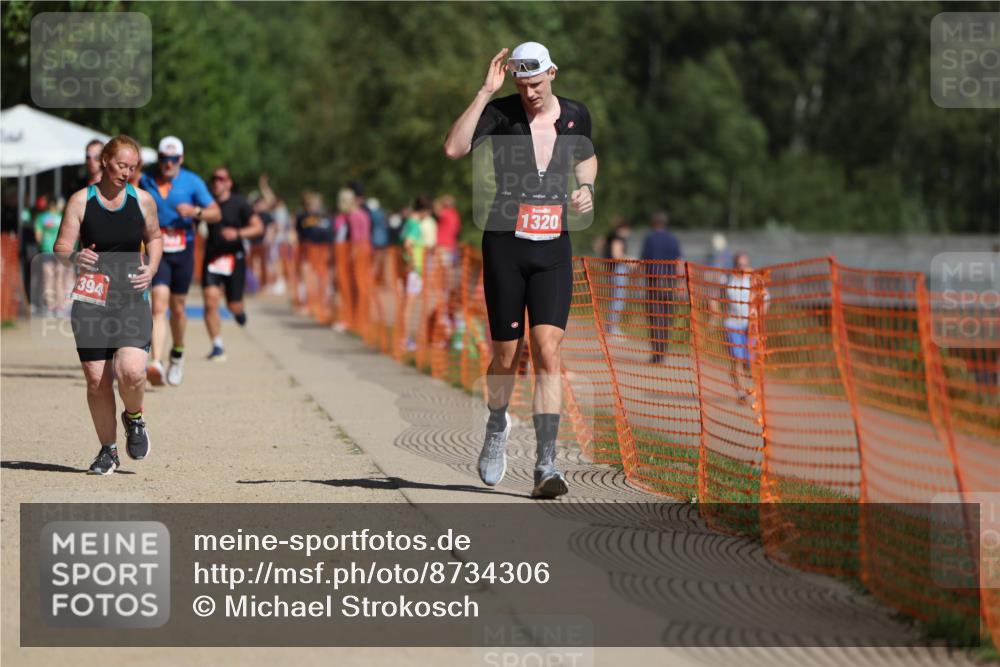 07.09.2025 - 19. Norderstedt Triathlon Michael Strokosch http://msf.ph/oto/8734306 07.09.2025 12:17:23 Laufen 155, 1320, 1394 meine-sportfotos.de