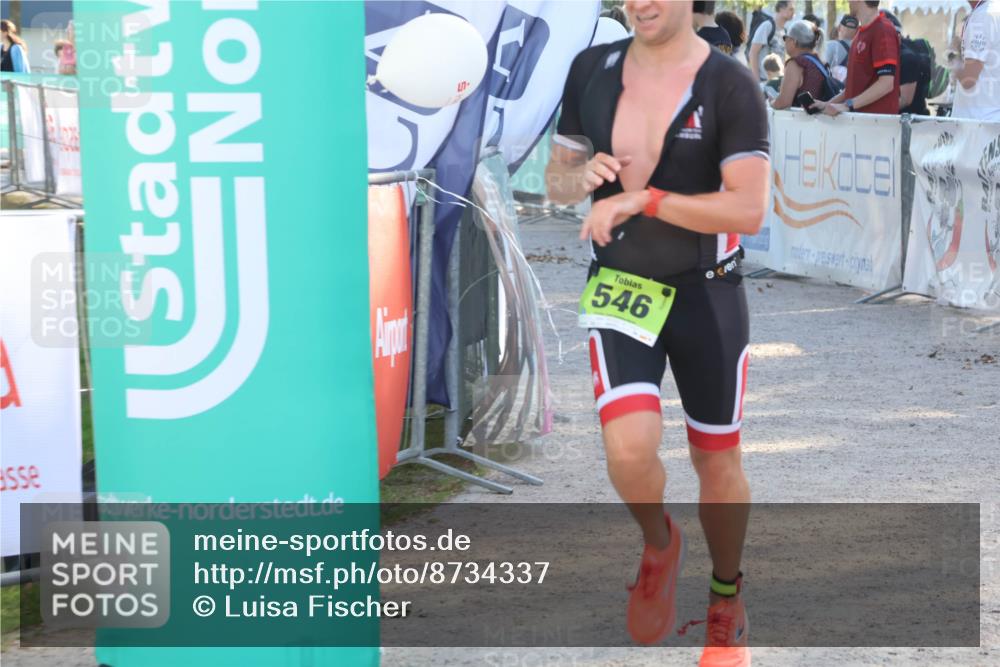 07.09.2025 - 19. Norderstedt Triathlon Luisa Fischer http://msf.ph/oto/8734337 07.09.2025 16:30:43 Ziel 546 meine-sportfotos.de