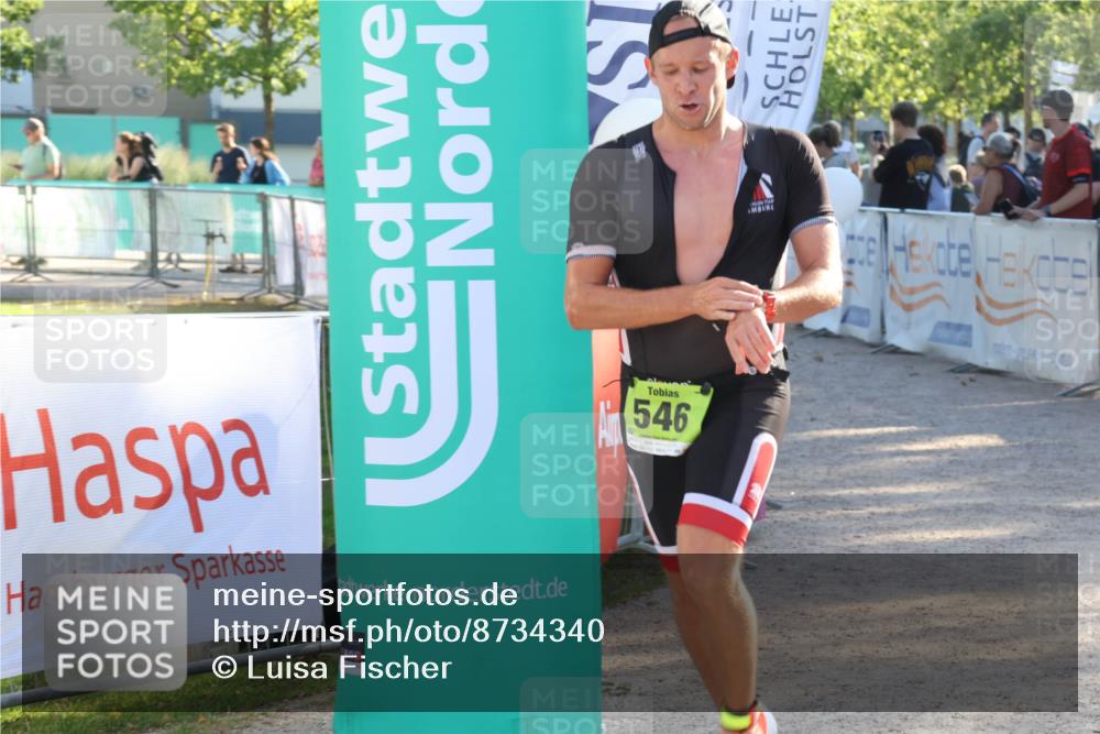 07.09.2025 - 19. Norderstedt Triathlon Luisa Fischer http://msf.ph/oto/8734340 07.09.2025 16:30:43 Ziel 546 meine-sportfotos.de