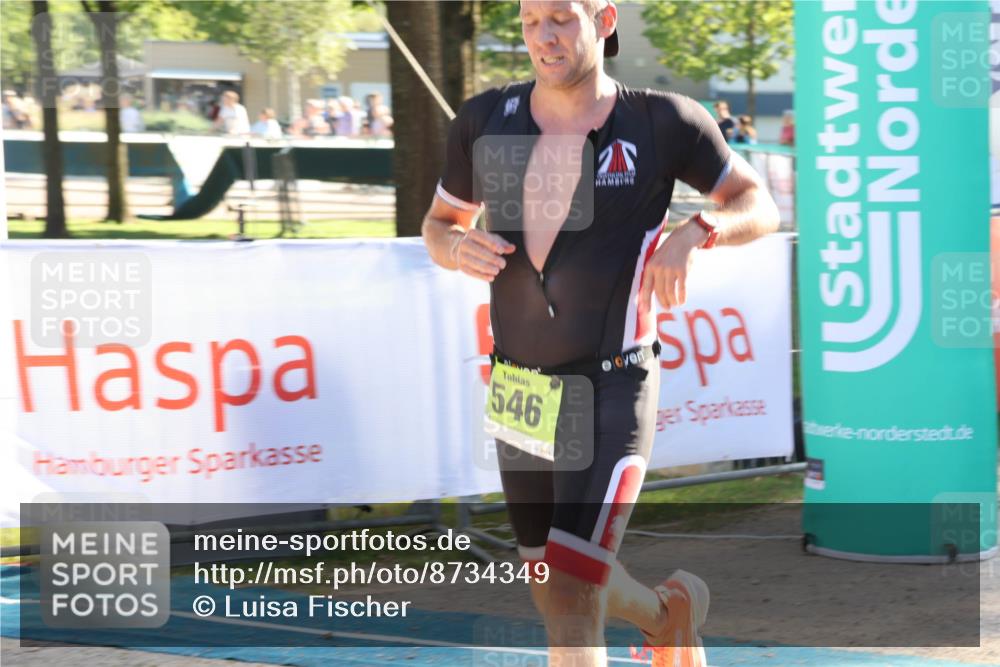 07.09.2025 - 19. Norderstedt Triathlon Luisa Fischer http://msf.ph/oto/8734349 07.09.2025 16:30:44 Ziel 546 meine-sportfotos.de