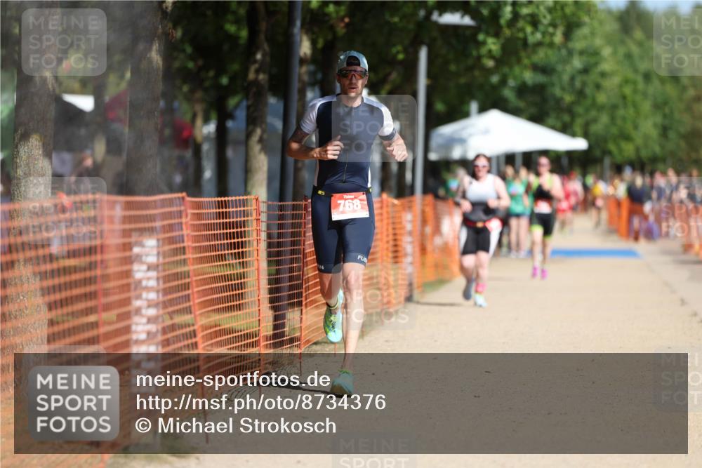 07.09.2025 - 19. Norderstedt Triathlon Michael Strokosch http://msf.ph/oto/8734376 07.09.2025 12:17:47 Laufen 768 meine-sportfotos.de
