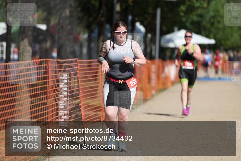 07.09.2025 - 19. Norderstedt Triathlon Michael Strokosch http://msf.ph/oto/8734432 07.09.2025 12:17:56 Laufen 259, 784 meine-sportfotos.de