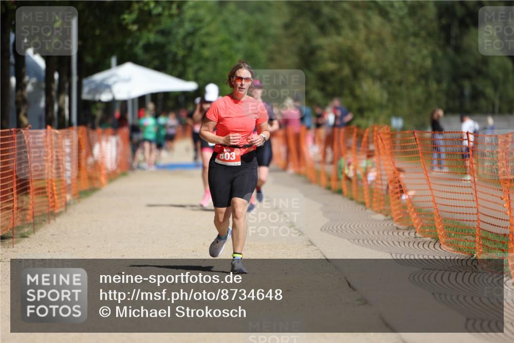 07.09.2025 - 19. Norderstedt Triathlon Michael Strokosch http://msf.ph/oto/8734648 07.09.2025 12:18:45 Laufen 803, 1159 meine-sportfotos.de