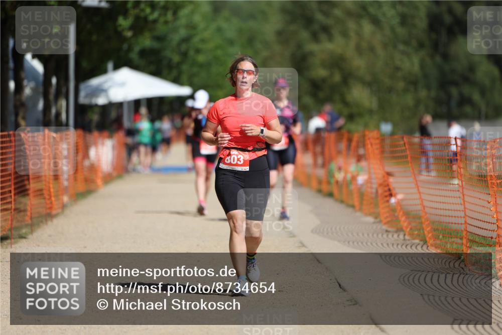 07.09.2025 - 19. Norderstedt Triathlon Michael Strokosch http://msf.ph/oto/8734654 07.09.2025 12:18:47 Laufen 201, 803 meine-sportfotos.de