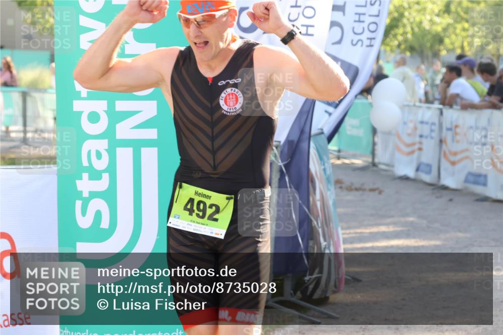 07.09.2025 - 19. Norderstedt Triathlon Luisa Fischer http://msf.ph/oto/8735028 07.09.2025 16:35:11 Ziel 492 meine-sportfotos.de