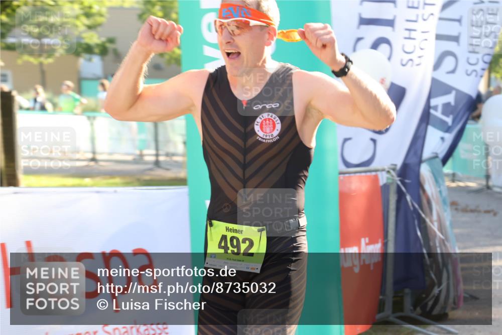 07.09.2025 - 19. Norderstedt Triathlon Luisa Fischer http://msf.ph/oto/8735032 07.09.2025 16:35:11 Ziel 492 meine-sportfotos.de