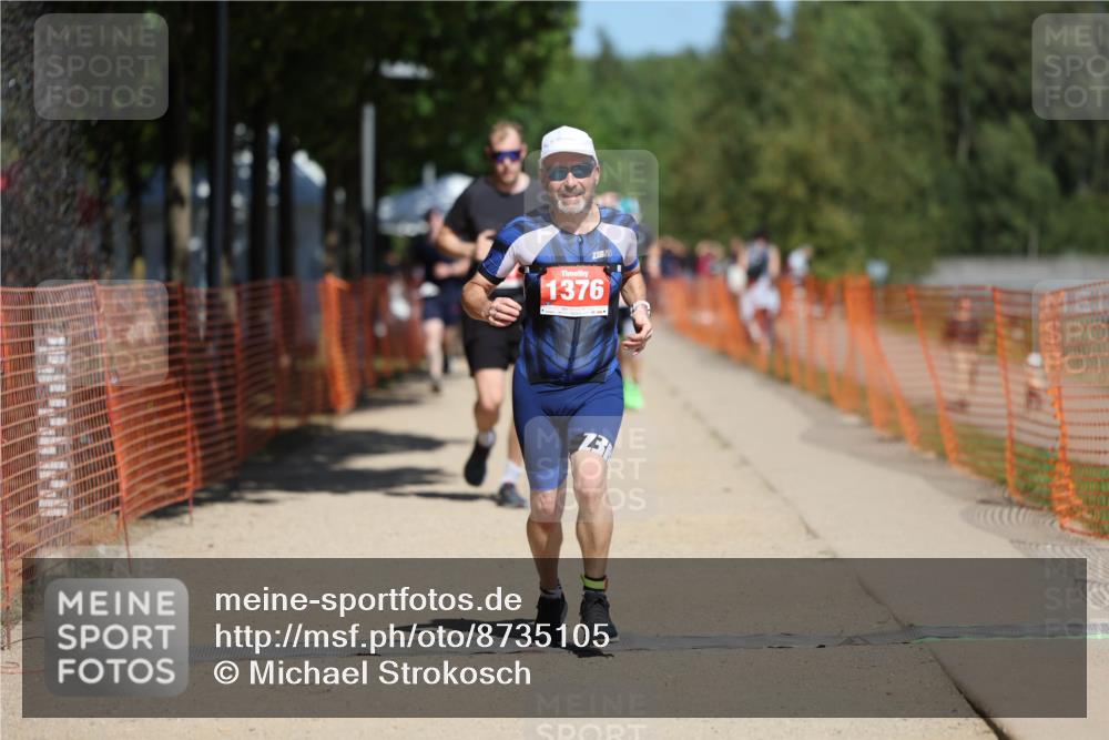 07.09.2025 - 19. Norderstedt Triathlon Michael Strokosch http://msf.ph/oto/8735105 07.09.2025 13:01:25 Laufen 177, 250, 1376 meine-sportfotos.de