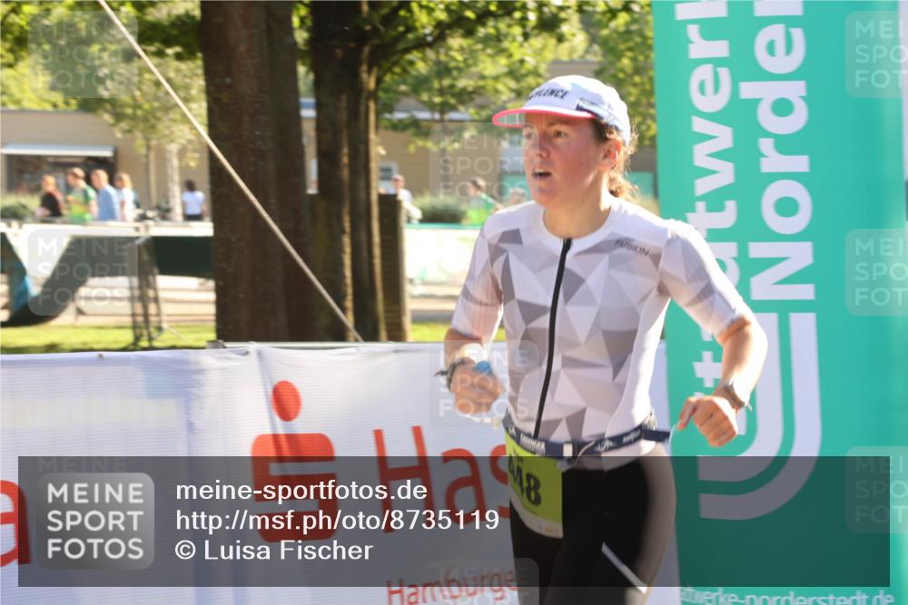 07.09.2025 - 19. Norderstedt Triathlon Luisa Fischer http://msf.ph/oto/8735119 07.09.2025 16:35:28 Ziel 448, 1570 meine-sportfotos.de