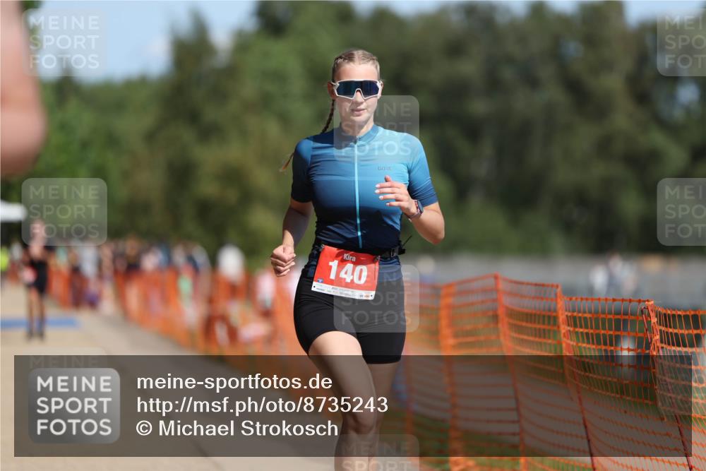 07.09.2025 - 19. Norderstedt Triathlon Michael Strokosch http://msf.ph/oto/8735243 07.09.2025 12:20:07 Laufen 140, 1225, 1278 meine-sportfotos.de