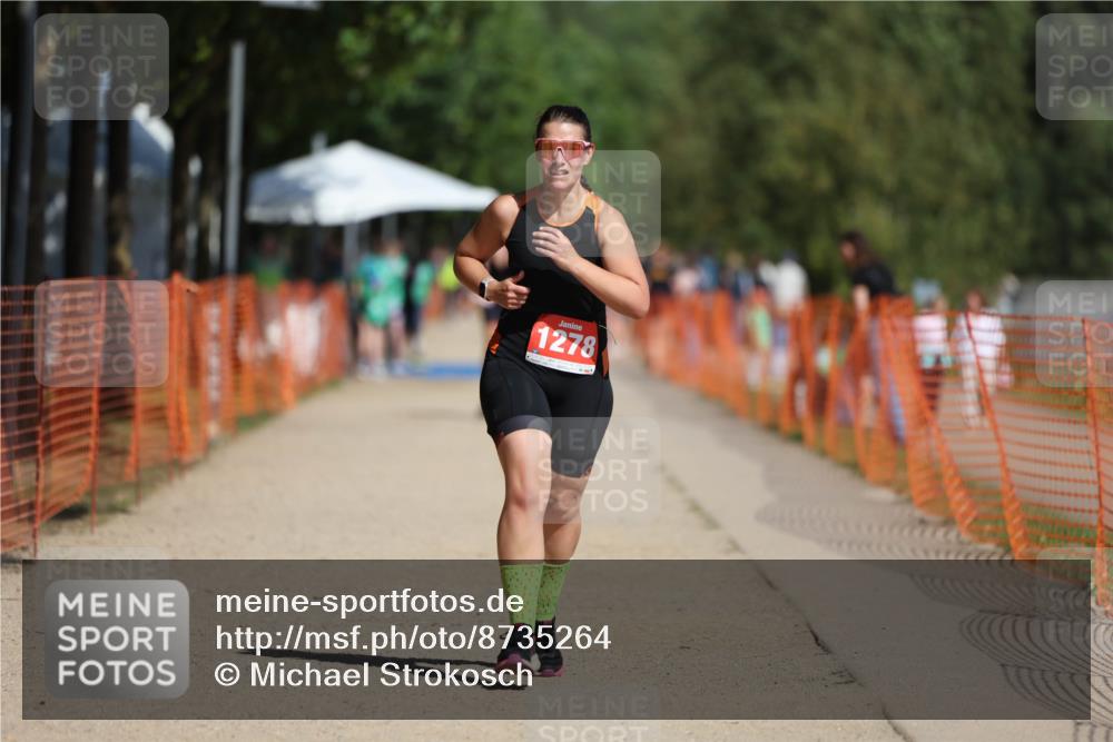 07.09.2025 - 19. Norderstedt Triathlon Michael Strokosch http://msf.ph/oto/8735264 07.09.2025 12:20:10 Laufen 140, 1278 meine-sportfotos.de